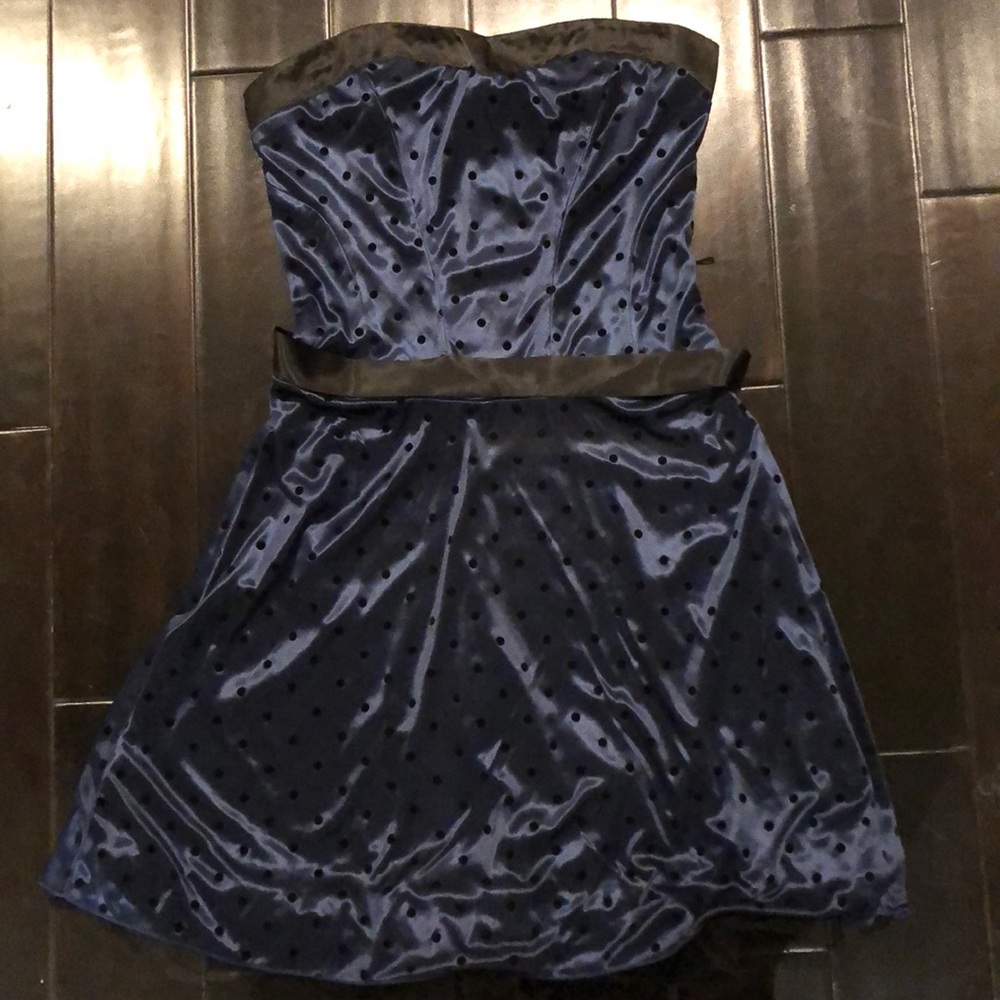 Polka dot night out dress